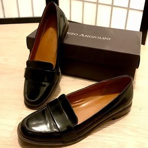 Enzo Angiolini Black Loafer Size 7.5